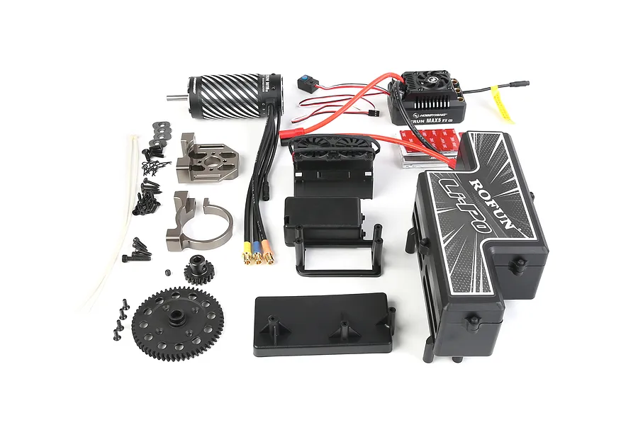 Rovan Petrol to Electric Kit Standard Edition - Black image 146480