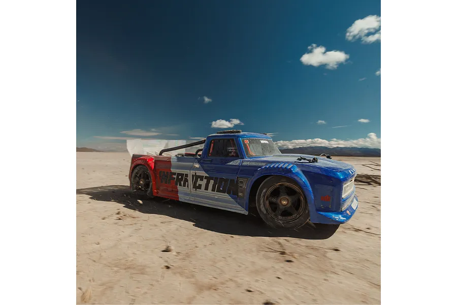 ARRMA Infraction 223S RC Drift Truck Electric Brushless 4WD 1/8 Scale RTR - Blue image 146686