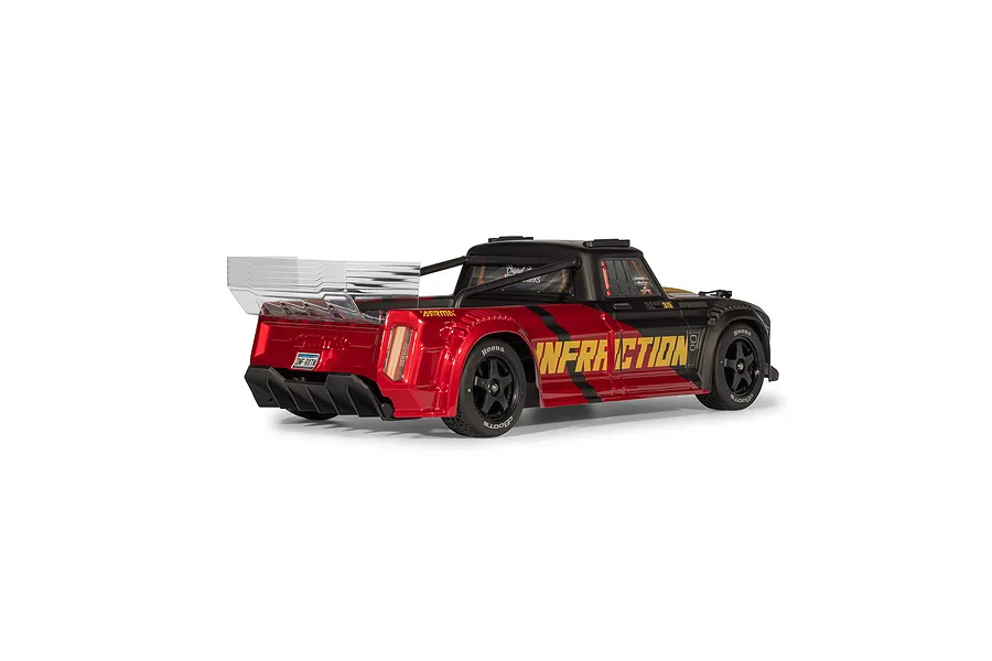 ARRMA Infraction 223S RC Drift Truck Electric Brushless 4WD 1/8 Scale RTR -  Black image 146691
