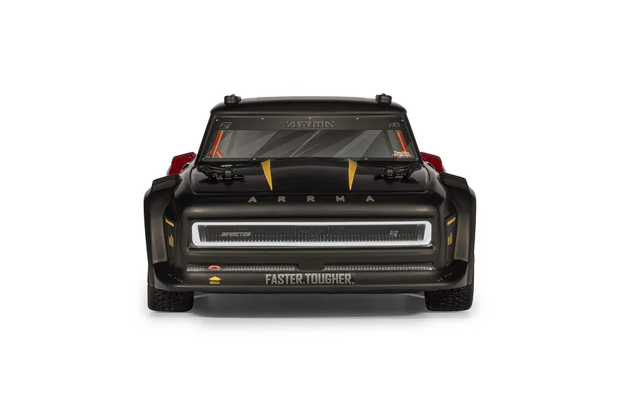 ARRMA Infraction 223S RC Drift Truck Electric Brushless 4WD 1/8 Scale RTR -  Black image 146693