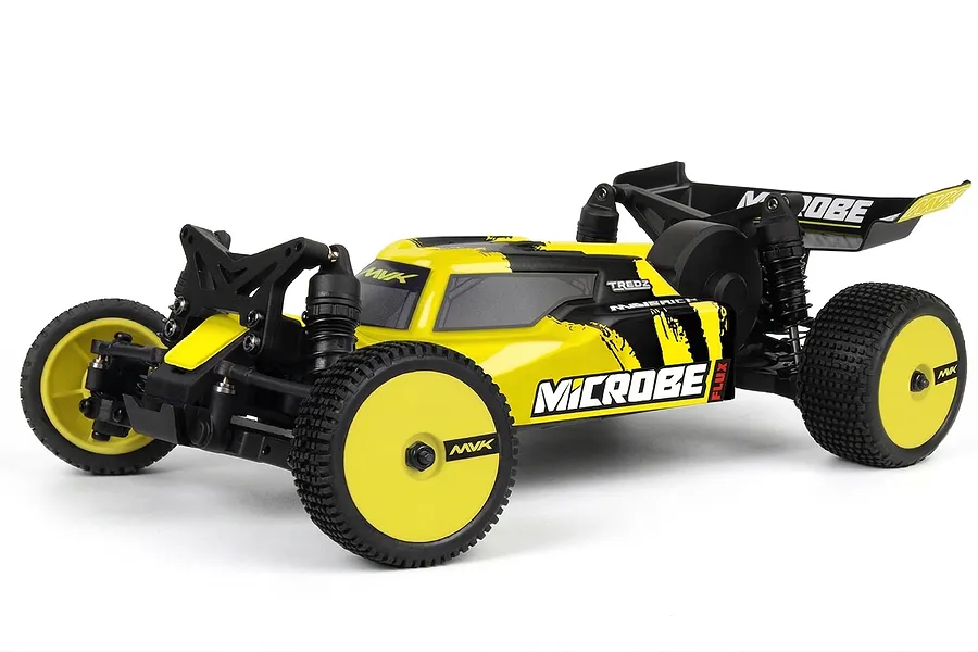 Maverick MiCROBE Flux RC Buggy Electric Brushless 2WD 1/24 Scale RTR - Yellow image 146767