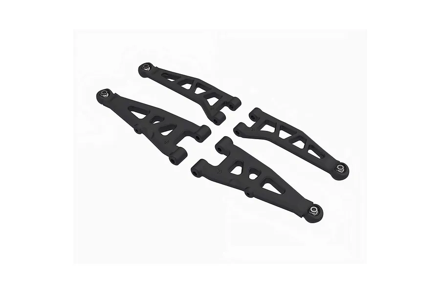 ARRMA Front Suspension Arm Set 4Pcs - Black image 146795