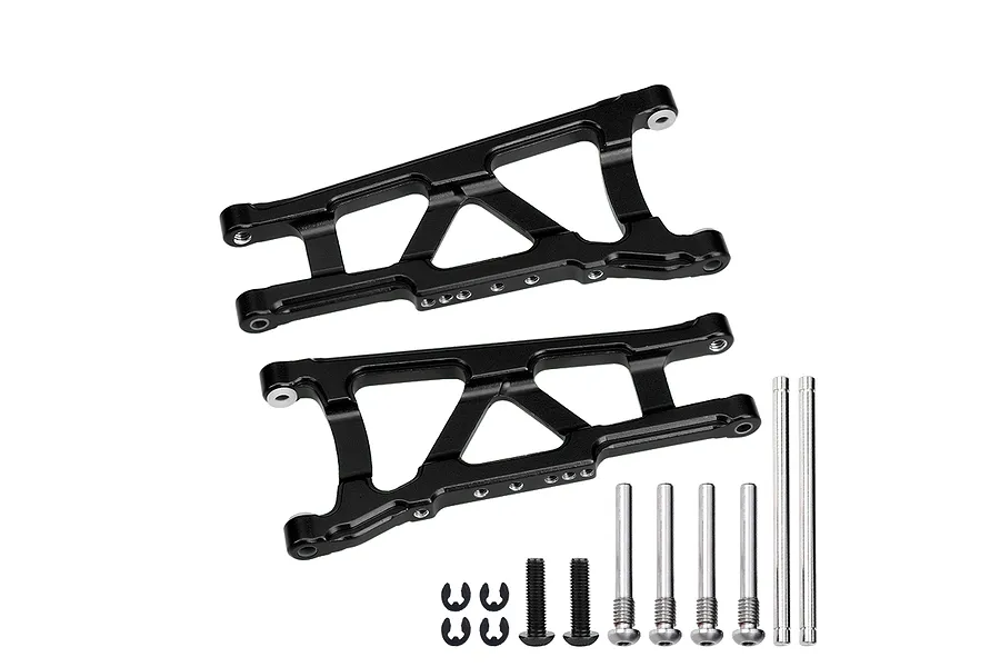GPM Aluminium Front or Rear Suspension Arms 2Pcs - Black image 146894