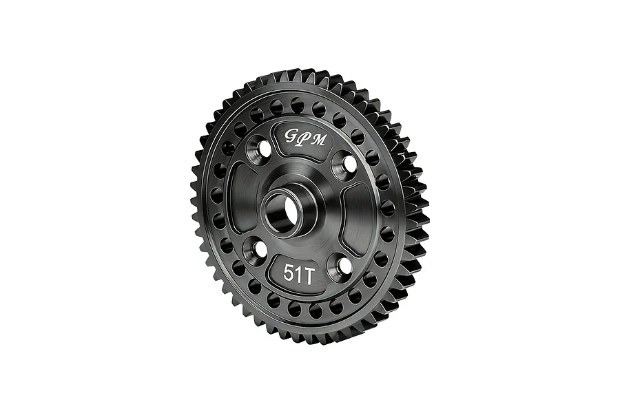 GPM Carbon Steel 51T 1Mod Spur Gear image 146896