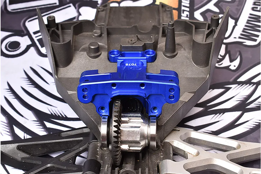 GPM Aluminium Front Upper Bulkhead - Silver image 146946