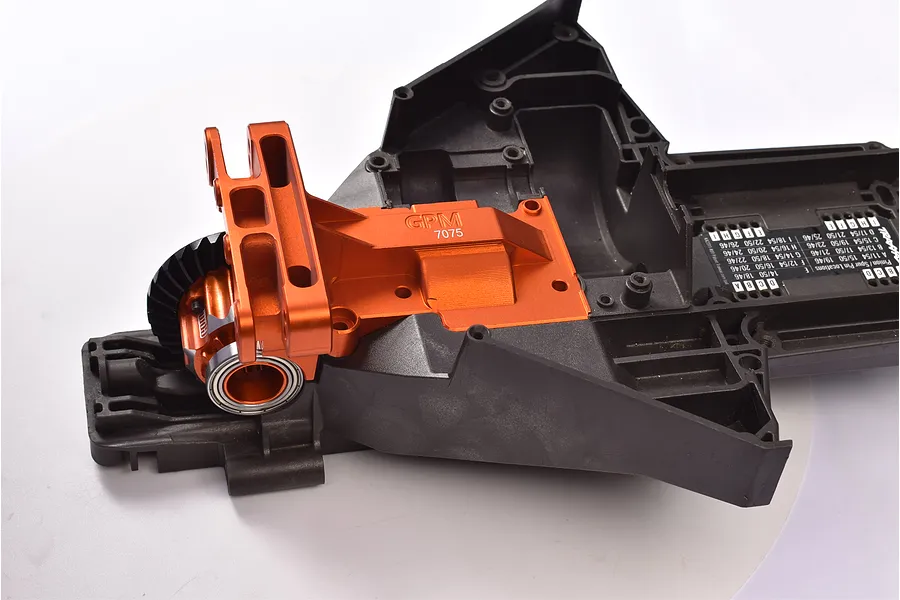GPM Aluminium Rear Upper Bulkhead - Orange image 146965
