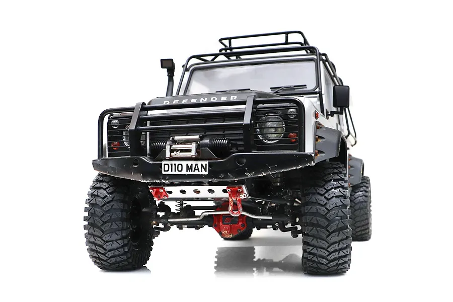 Boom Racing 1.9&amp;quot; TPD GEKKO Red Rock Crawler Tyres with Rock Monster Green Foam Inserts 2Pcs image 147003