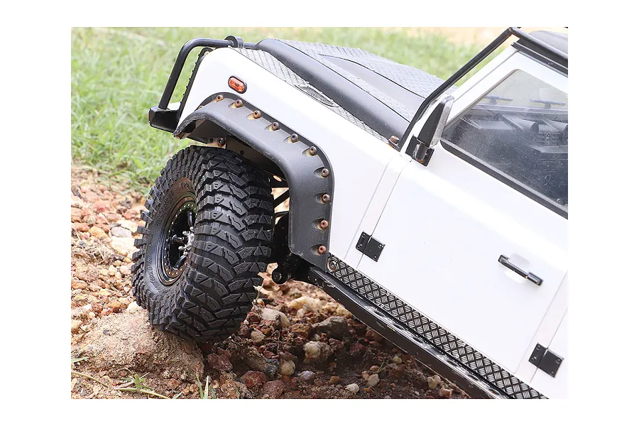 Boom Racing 1.9&amp;quot; TPD GEKKO Red Rock Crawler Tyres with Rock Monster Green Foam Inserts 2Pcs image 147004