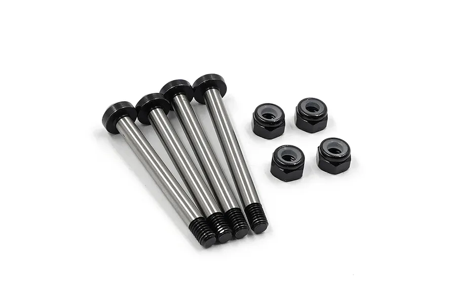 Yeah Racing Steel Steel Suspension Arm Pin Set 8Pcs image 1