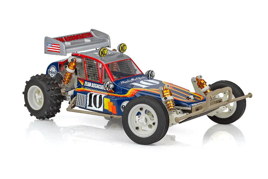 RC10 Classic RC Buggy Electric 2WD 1/10 Scale Kit - Retro &amp;#039;80s Ultra Champ image 3