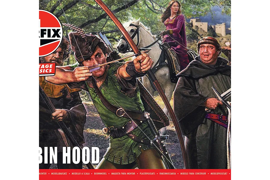 Airfix 1/76 Robin Hood Scaled Plastic Model Kit image 147091
