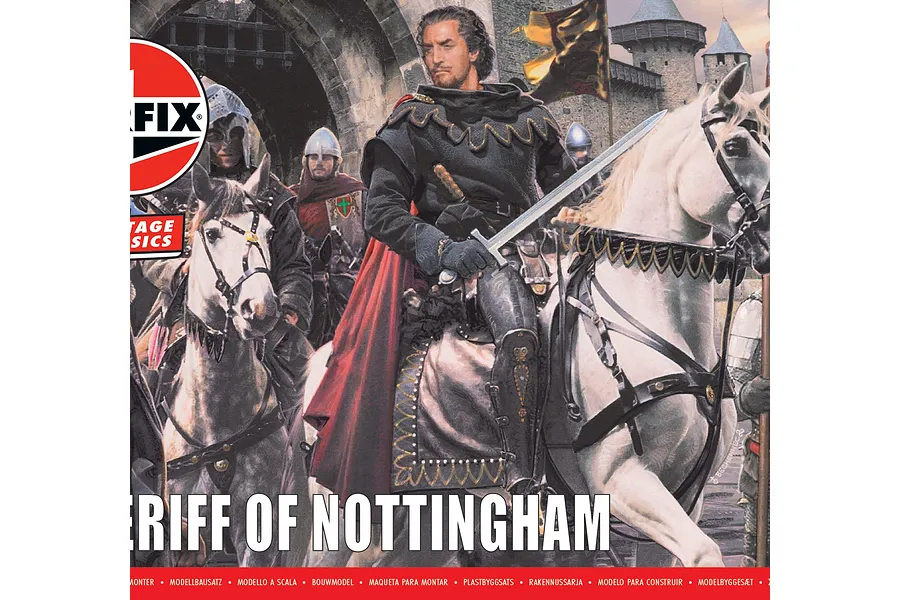 Airfix 1/76 Sheriff of Nottingham Scaled Plastic Model Kit image 147092