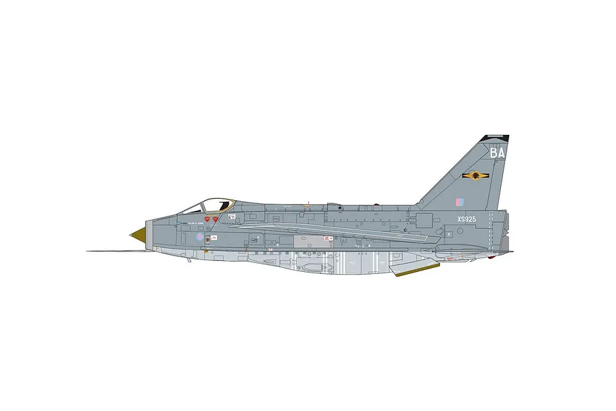 Airfix 1/48 English Electric Lightning F.6 Fighter Jet Scaled Plastic Model Kit image 147165