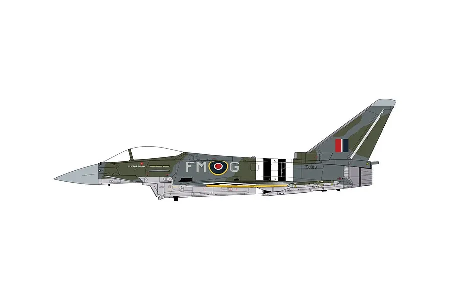 Airfix 1/72 Eurofighter Typhoon FGR.4 &amp;quot;Moggy&amp;quot; &amp;amp; Hawker Typhoon Mk.IB Scaled Plastic Model Kit - Twin Pack image 147184