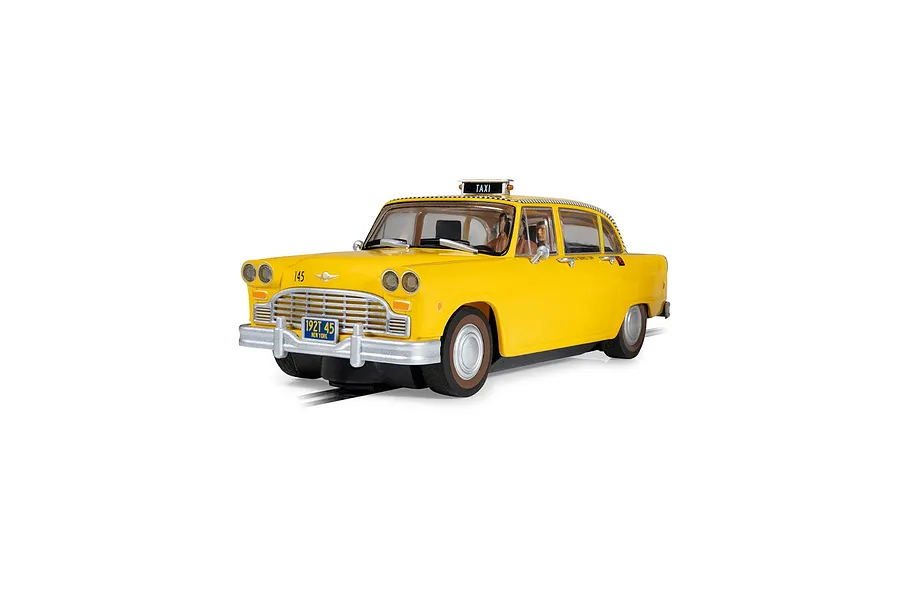 Scalextric 1/32 James Bond Checker Taxi Cab Live and Let Die Slot Car image 147246