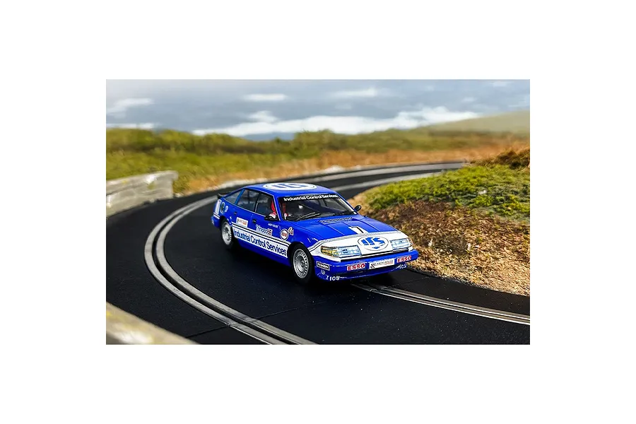 Scalextric 1/32 1984 Rover SD1 - Andy Rouse BTCC Slot Car image 147333
