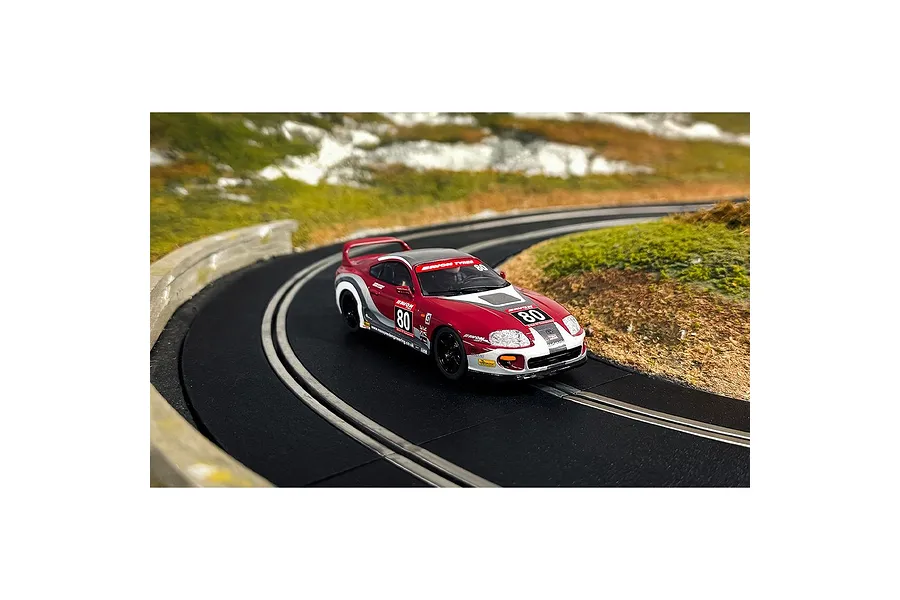 Scalextric 1/32 2003 Toyota Supra MK4 - British GT Slot Car image 147372