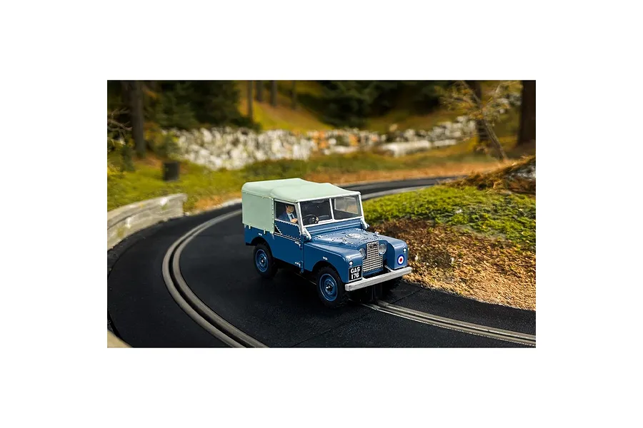 Scalextric 1/32 Land Rover Series 1 - RAF Blue Slot Car image 147381