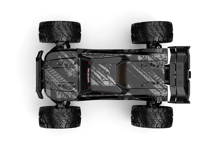 MJX HyperGo 14207 RC Truggy Electric Brushless 4WD 1/14 Scale RTR - Yellow/Black image 147521