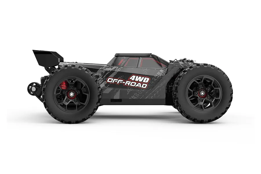 MJX HyperGo 14207 RC Truggy Electric Brushless 4WD 1/14 Scale RTR - Yellow/Black image 147522