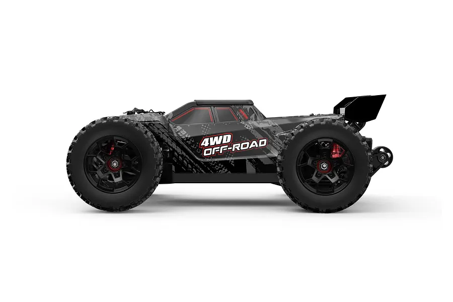 MJX HyperGo 14207 RC Truggy Electric Brushless 4WD 1/14 Scale RTR - Yellow/Black image 147523