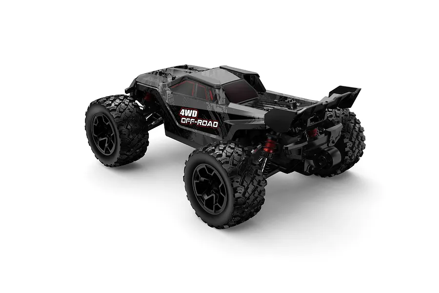 MJX HyperGo 14207 RC Truggy Electric Brushless 4WD 1/14 Scale RTR - Yellow/Black image 147525