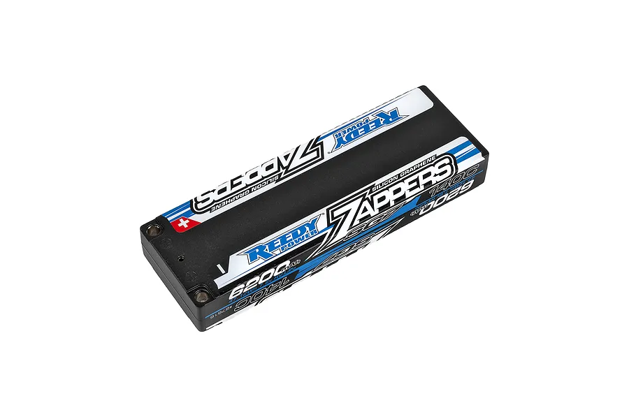 Reedy Power Zappers SG7 7.6V 6200mAh 140C HV Low Profile Hard Case LiPo Battery image 147580