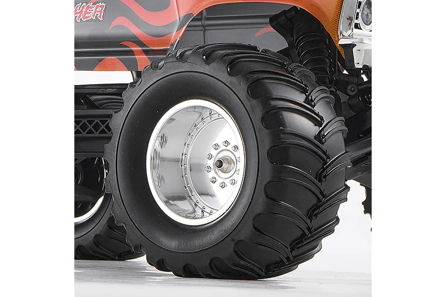 FMS Ford F-100 RS RC Monster Truck Electric Brushless 2WD 1/10 Scale RTR - Beige/Blue image 147611