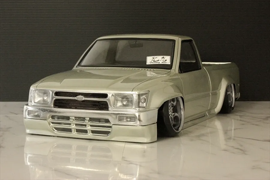 Pandora RC 1/10 Toyota Hilux RN80 Unpainted Body Shell - Clear image 147650