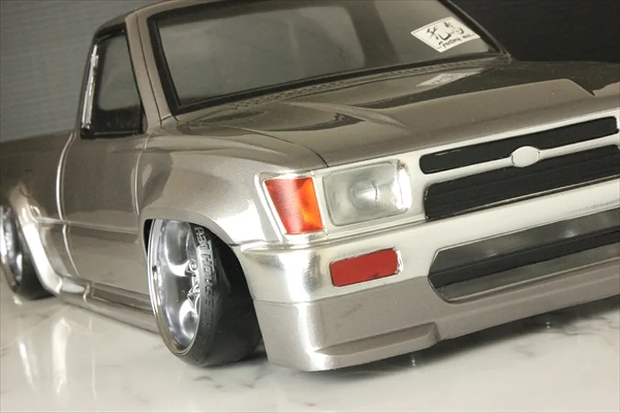 Pandora RC 1/10 Toyota Hilux RN80 Unpainted Body Shell - Clear image 147655