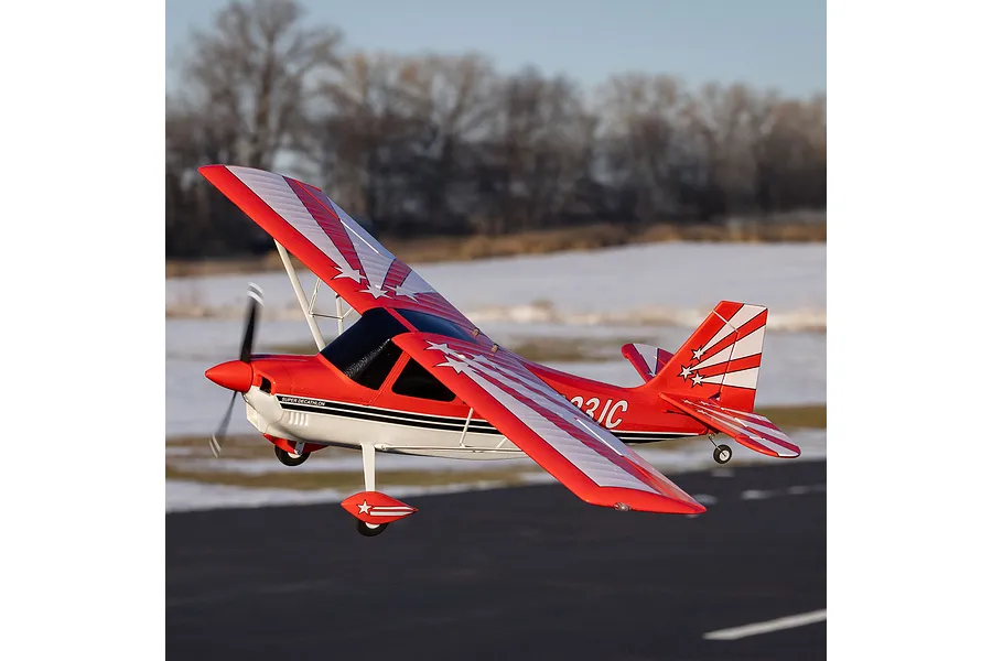 E-Flite RC Plane Super Decathlon 1.2m 3D Aerobatic BNF Basic with AS3X+ and SAFE Select image 147786