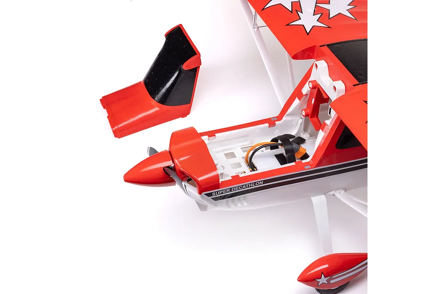 E-Flite RC Plane Super Decathlon 1.2m 3D Aerobatic BNF Basic with AS3X+ and SAFE Select image 147800