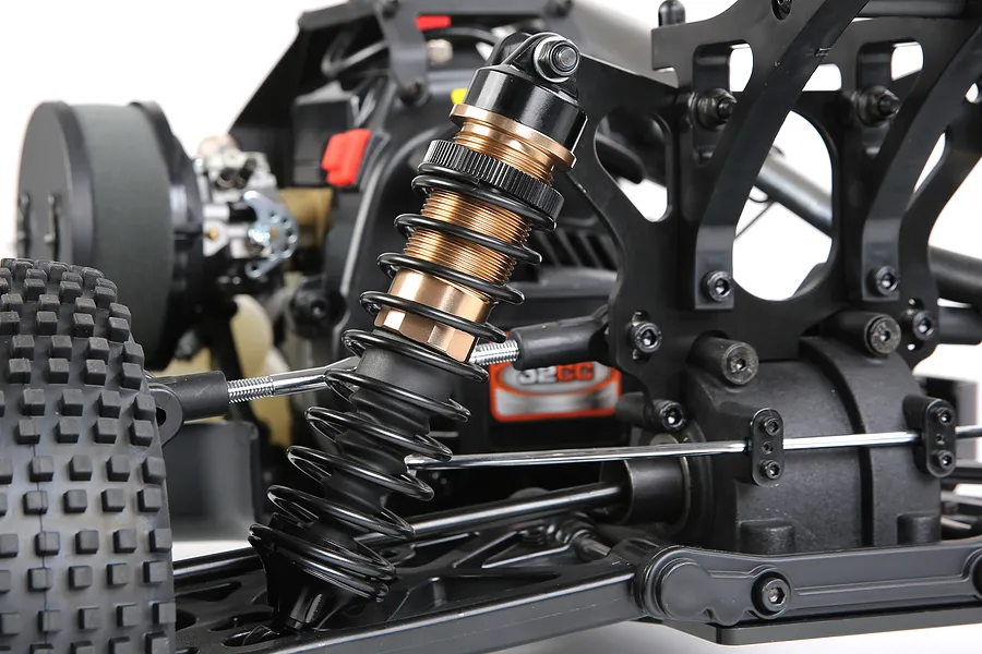 Rovan Aluminium LT Rear Adjustable Shocks 2Pcs - Bronze image 8