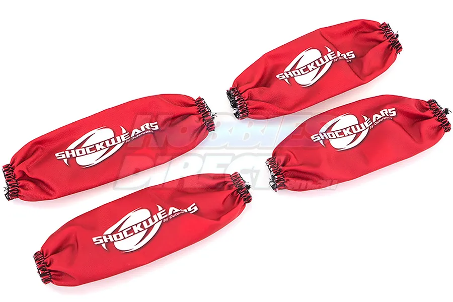 Outerwears Red Losi 5IVE-T Shock Cover Set image 14814