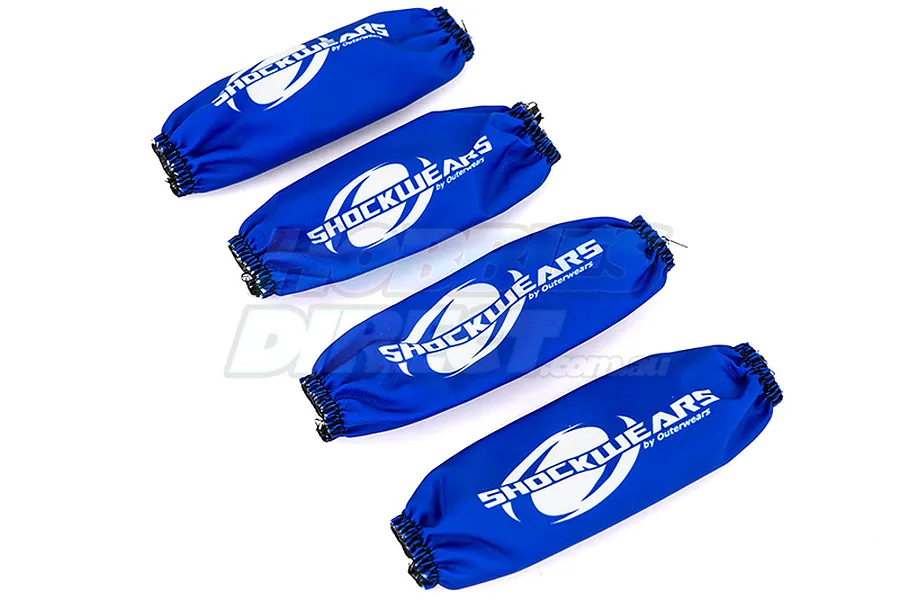 Outerwears Blue Losi 5IVE-T Shock Cover Set image 14816