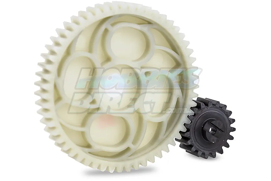 Hostile HPI Baja 20T/54T 1.5Mod Pinion &amp;amp; Spur Gear Set image 14831