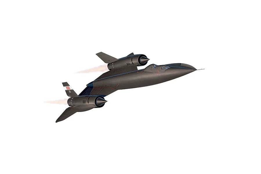 Revell 1/48 Lockheed SR-71B Blackbird Training Version Scaled Plastic Model Kit image 9