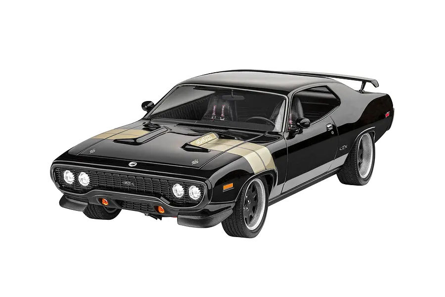 Revell 1/24 Fast &amp;amp; Furious Dominic&amp;#039;s 1971 Plymouth GTX Scaled Plastic Model Kit image 4