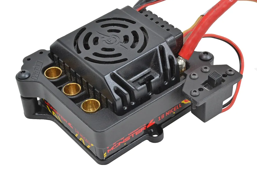 RPM Black Castle Mamba Monster X/2 &amp;amp; Traxxas MXL-6s ESC Cage image 14842