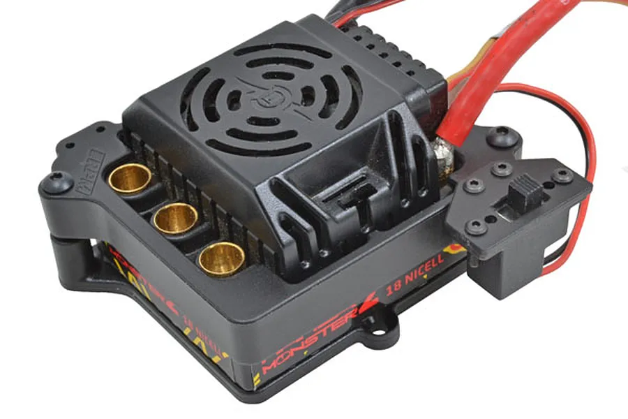 RPM Black Castle Mamba Monster X/2 &amp;amp; Traxxas MXL-6s ESC Cage image 14844