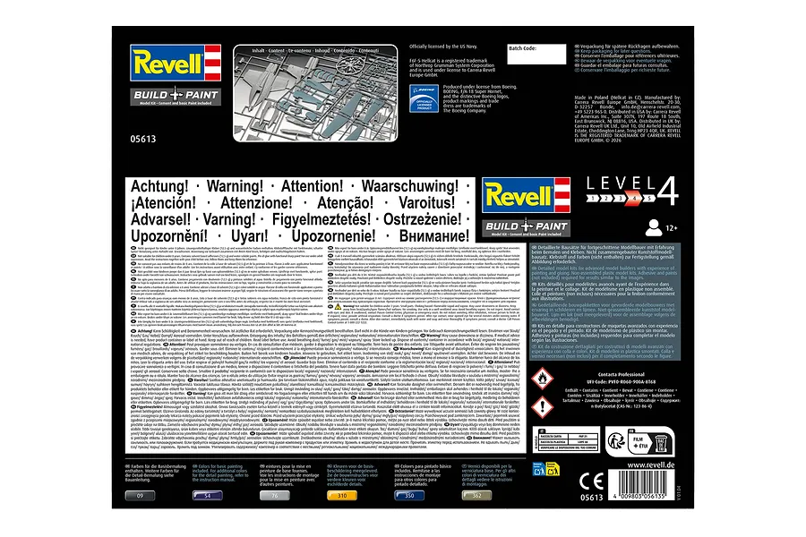 Revell 1/72 Blue Angels - 80 Years Scaled Plastic Model Kit Starter Kit image 18