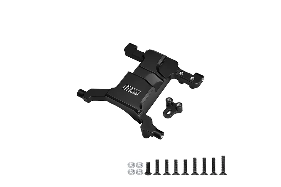 GPM Aluminium Servo Mount - Black image 1