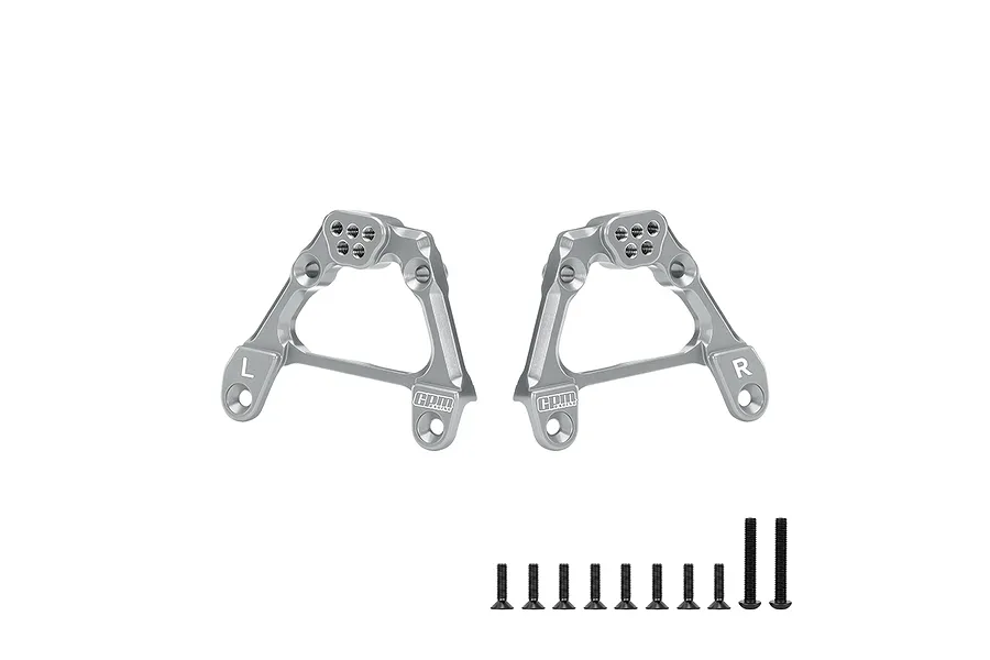 GPM Aluminium Rear Shock Towers 2Pcs - Silver image 148570