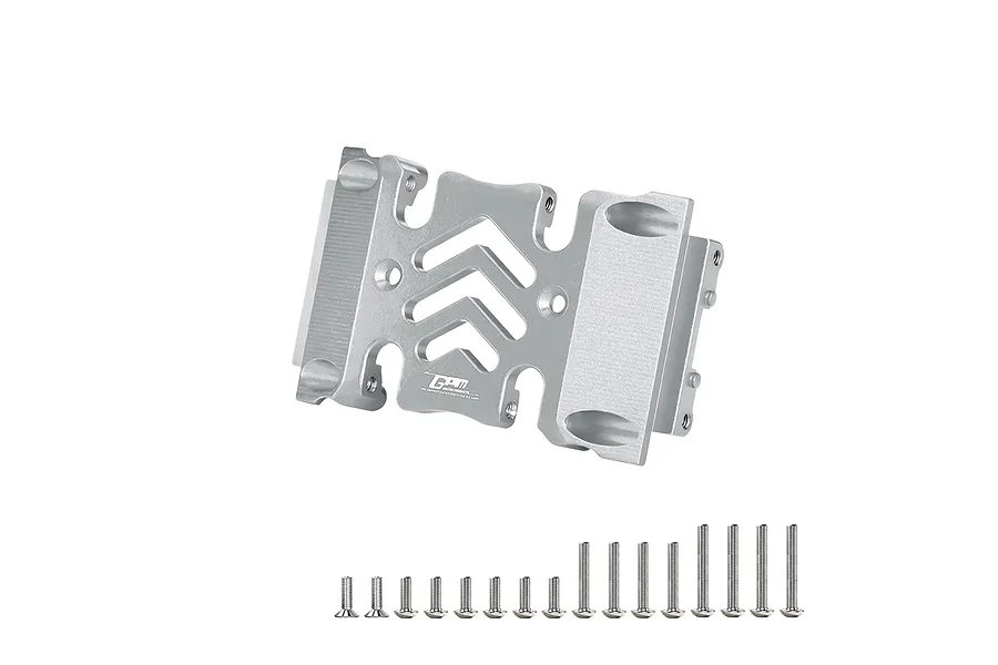 GPM Silver Aluminium Centre Gear Box Skid Plate image 148571