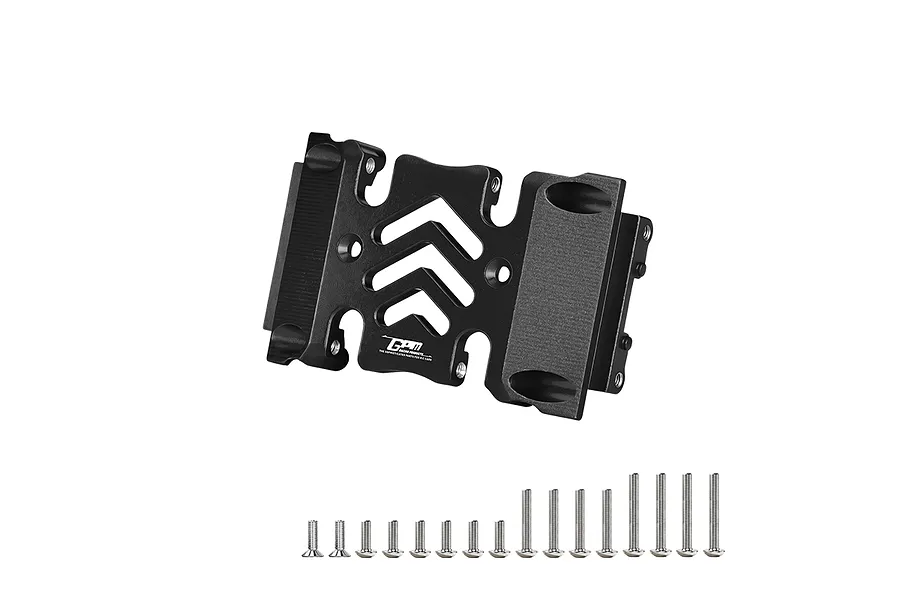GPM Black Aluminium Centre Gear Box Skid Plate image 148580