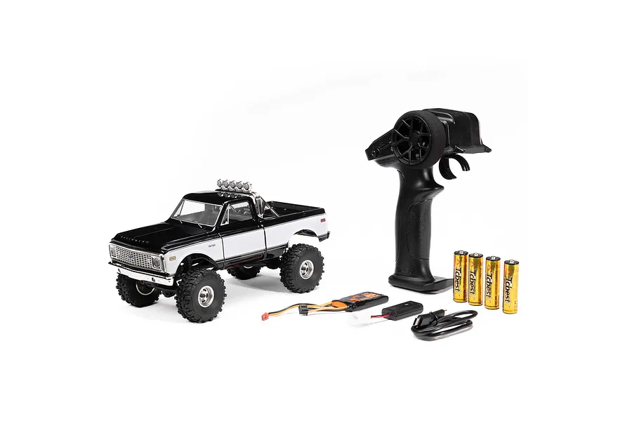 Axial SCX24 1967/72 Chevrolet C10 RC Rock Crawler Electric 4WD 1/24 Scale RTR - Black image 148663