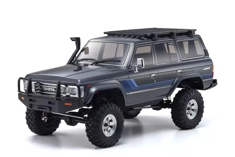 KC10 Toyota Land Cruiser 60 Series RC Rock Crawler 4WD Electric 1/10 Scale RTR - Blue image 1