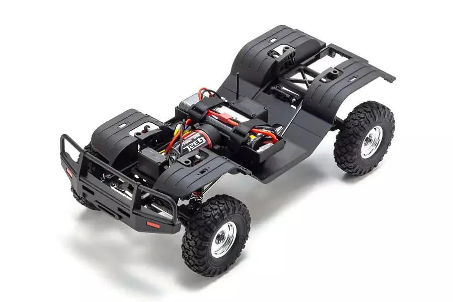 KC10 Toyota Land Cruiser 60 Series RC Rock Crawler 4WD Electric 1/10 Scale RTR - Blue image 5