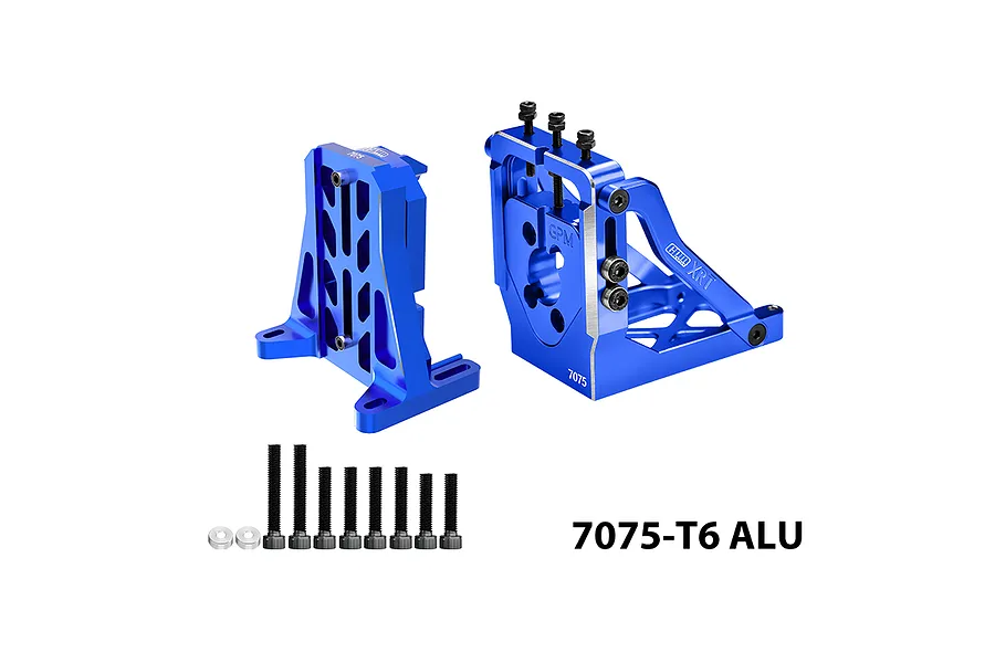 GPM Blue Aluminium Motor Mount Set image 148794