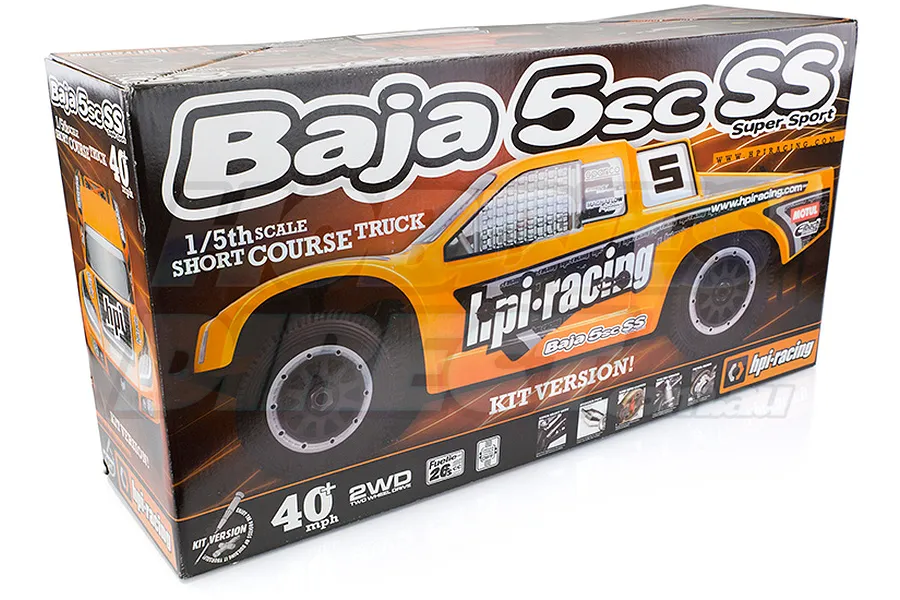 HPI Baja SSC SS RC Short Course Truck Petrol 2WD 1/5 Scale Kit image 14902